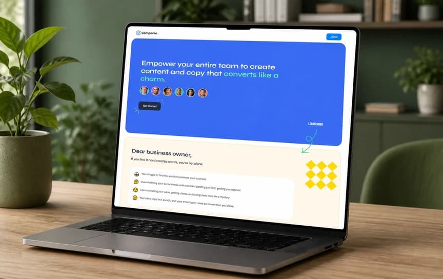 Building Companio's AI marketing site